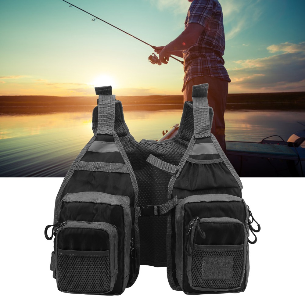 Легкий рыболовный жилет с регу – обзор и цена Fishing Vest